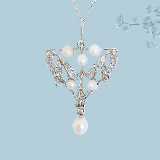 pendentif Art nouveau ancien