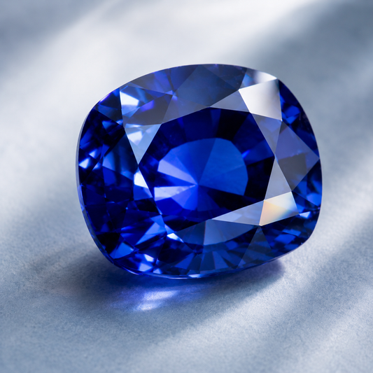 Saphir bleu : guide complet, bijoux et pierres certifiées