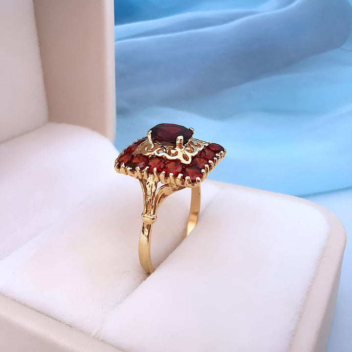 photo Boutique Valordiams bague grenats or