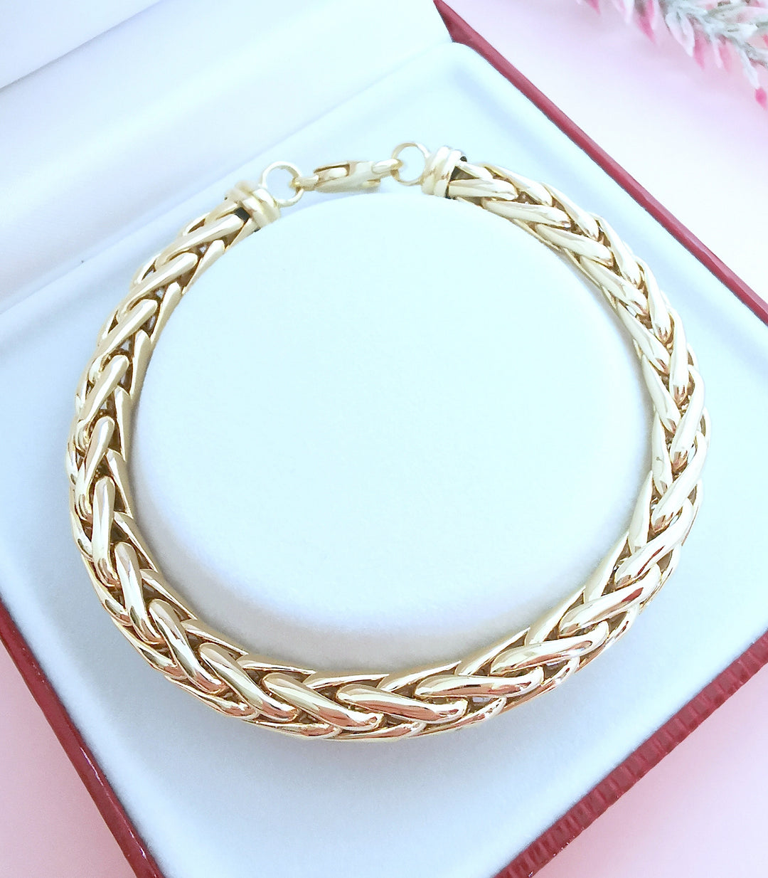 Bracelet maille palmier 16,88 gr Or Jaune 18 K (750°/°°) 18 carats