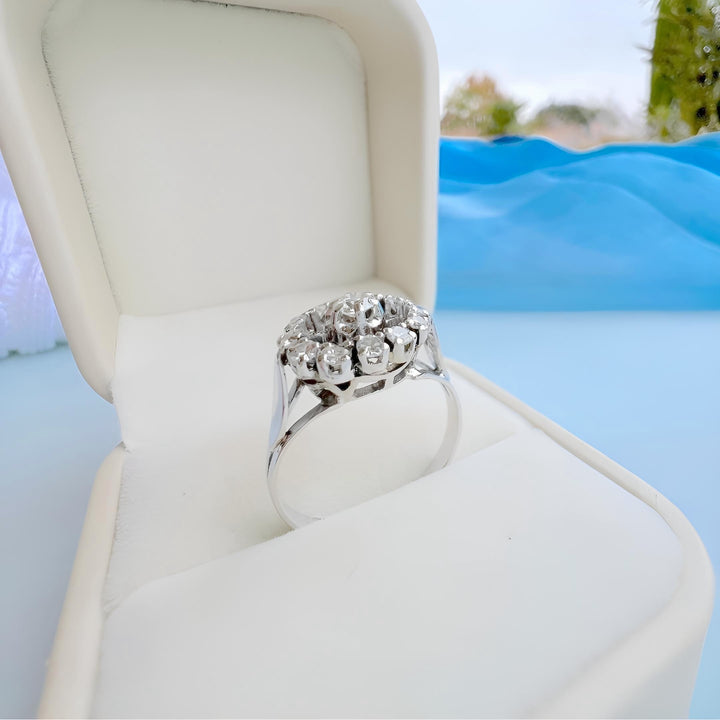 photo macro bague ancienne occasion