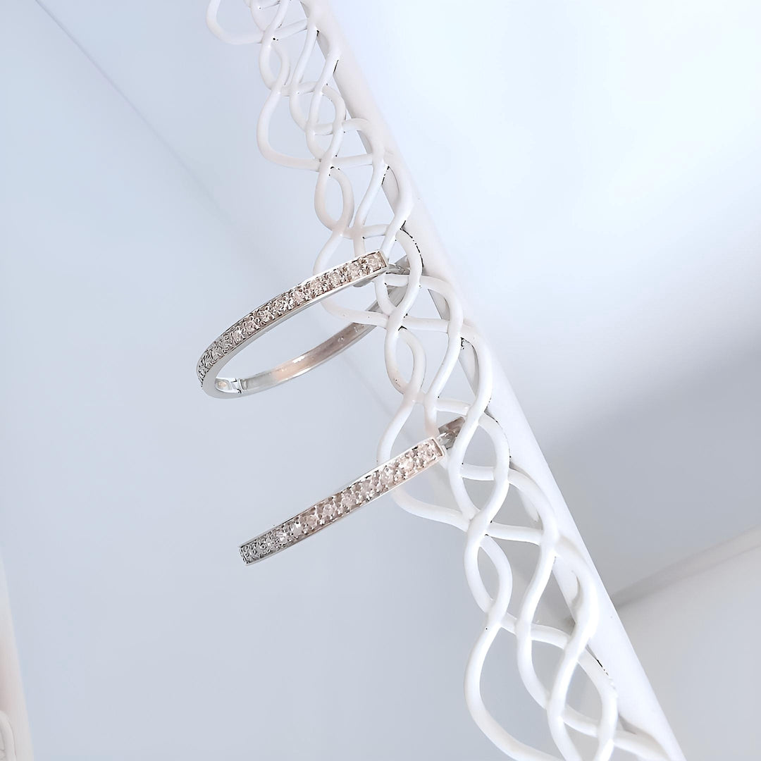 photo des diamants bijou creoles diamants or 18K