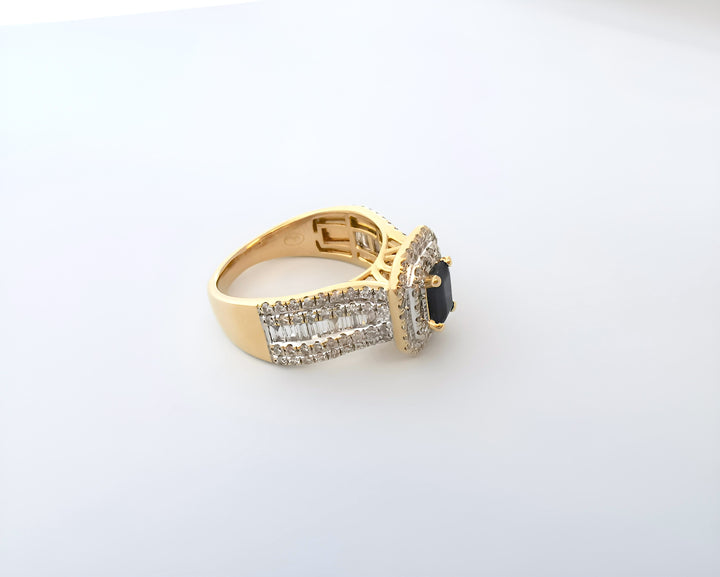 photo de profil boutique valordiams bague or 18K saphir diamants