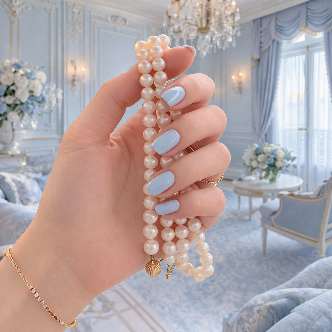 vue détaillée des perles collier joaillerie de seconde main perles de culture et or 18 carats
