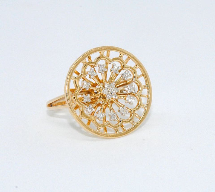 Magnifique Bague Or Jaune 18 K ( 750 ) / Diamants / Or 18 carats