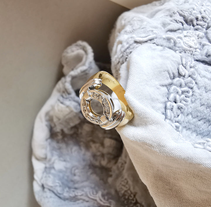 Bague / Diamants / Or 18 K gold / 750/1000 / Or 18 carats