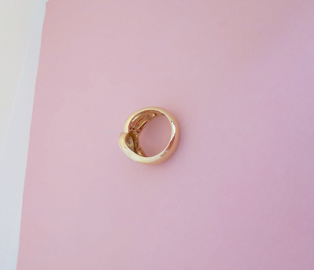 Bague / Diamants / 11,26 gr / Or 18 K gold / 18 carats / 750