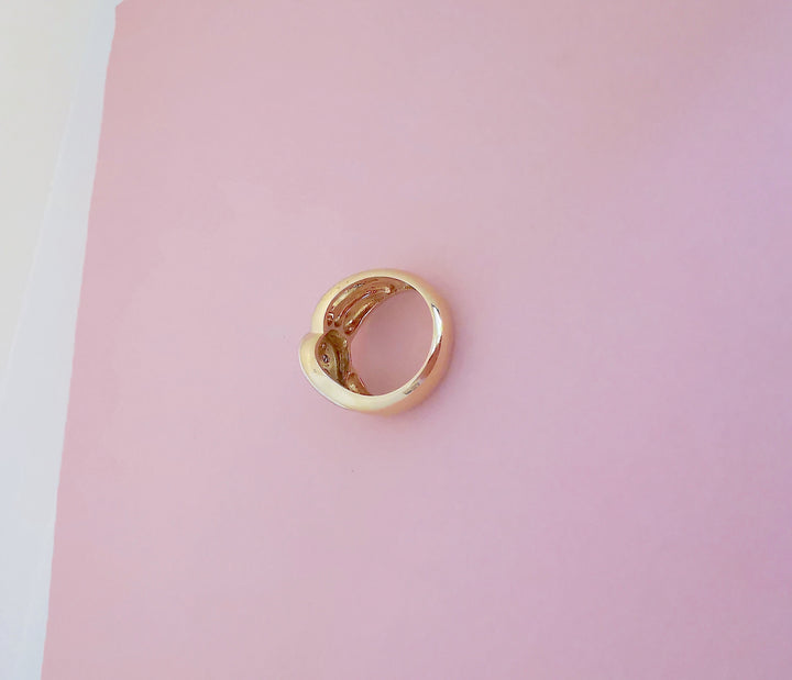 Bague / Diamants / 11,26 gr / Or 18 K gold / 18 carats / 750