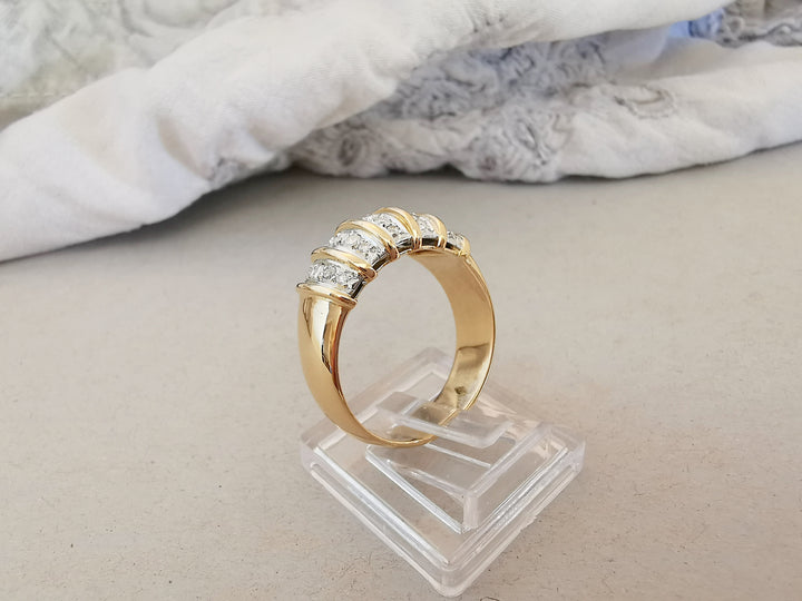 Bague / Diamants / Or 18 K gold / 18 carats / 750/1000