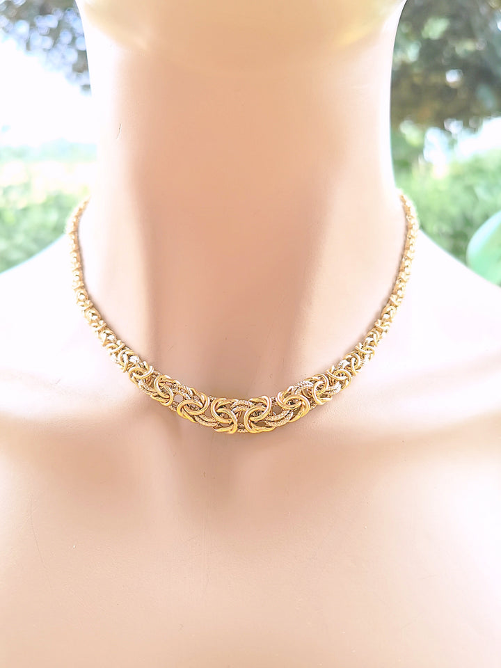 Collier maille Royale / Or Jaune 18 K / (750°/°°) / 18 carats