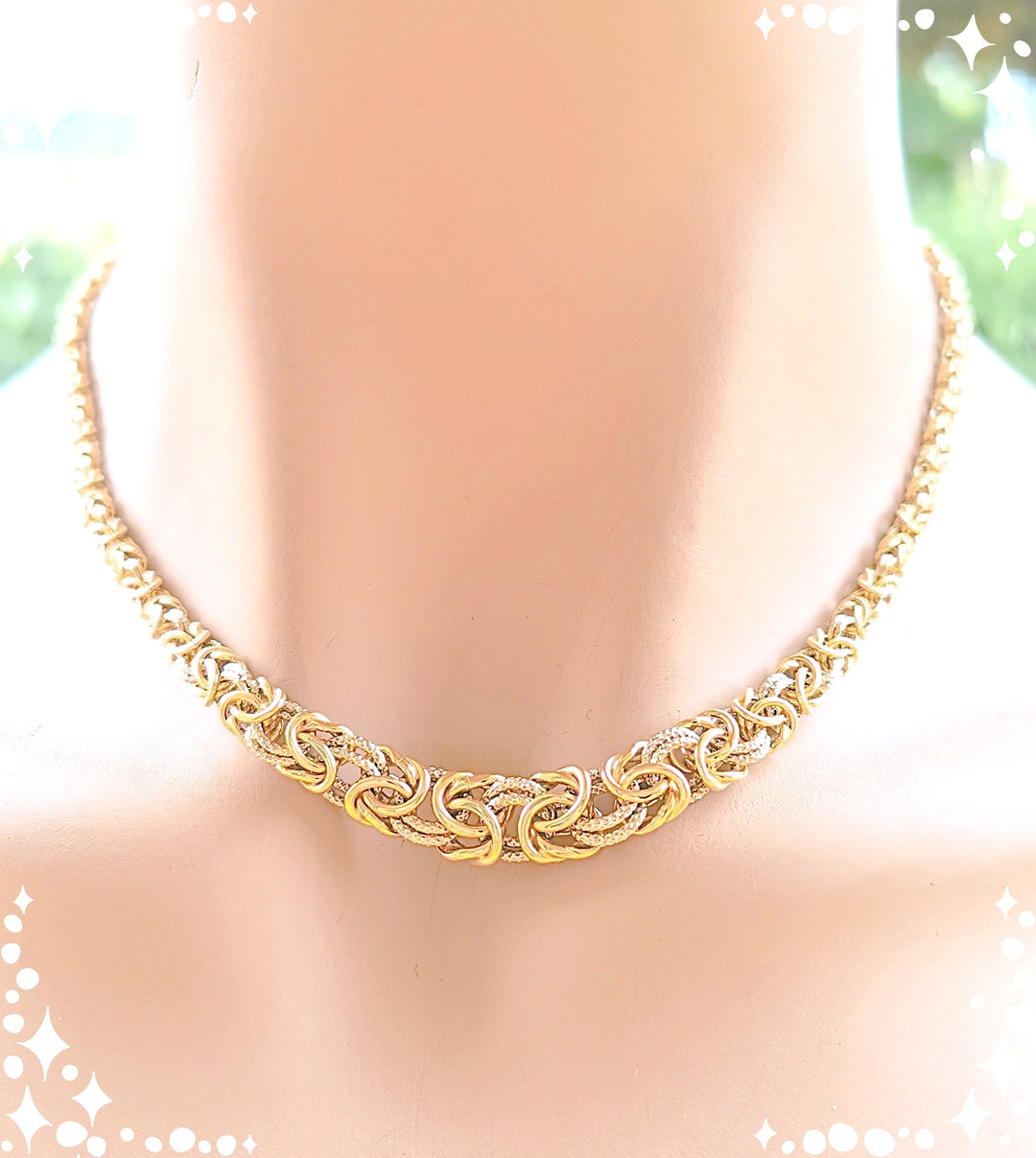 Collier maille Royale / Or Jaune 18 K / (750°/°°) / 18 carats