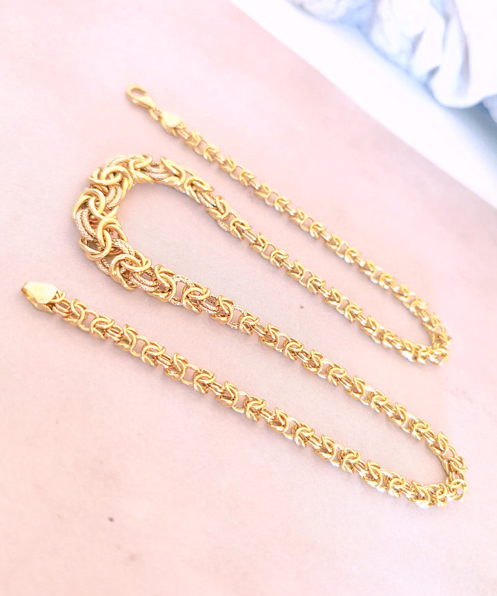 Collier maille Royale / Or Jaune 18 K / (750°/°°) / 18 carats