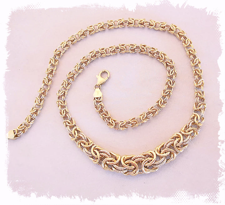 Collier maille Royale / Or Jaune 18 K / (750°/°°) / 18 carats