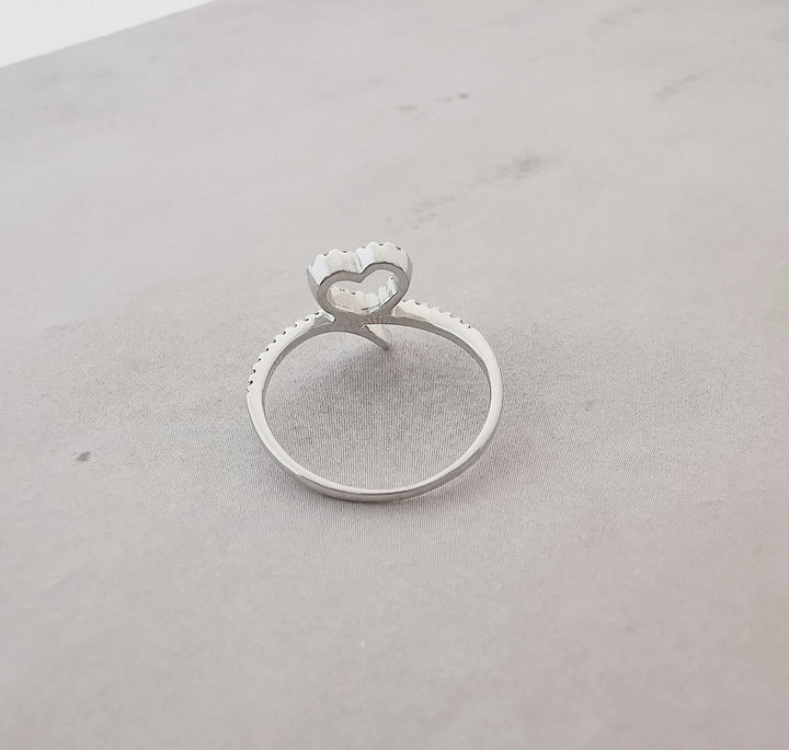 photo de l'intérieur bague diamants