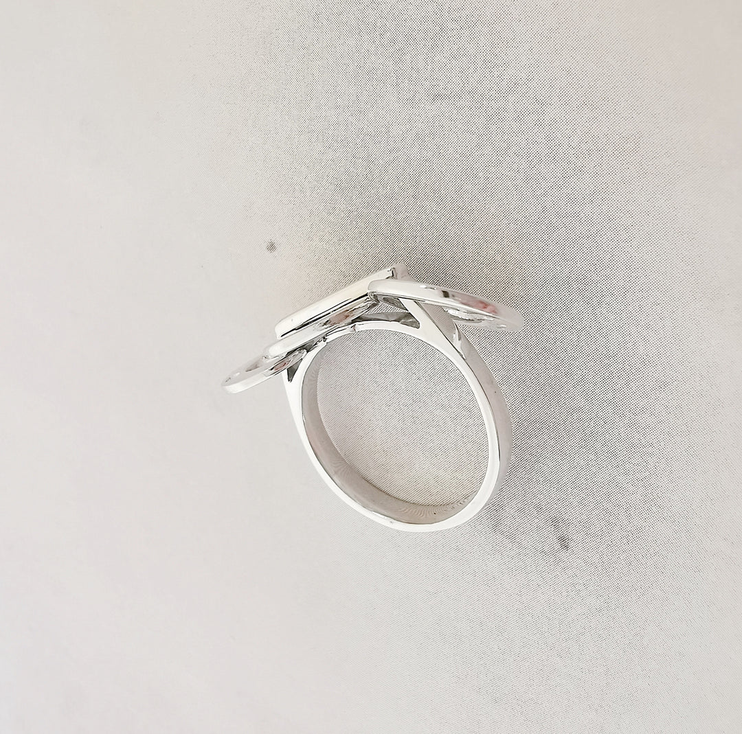 photo détaillée bague diamants bijou francais or 18 carats