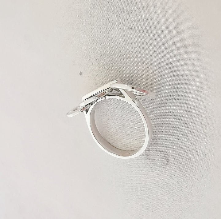 photo détaillée bague diamants bijou francais or 18 carats